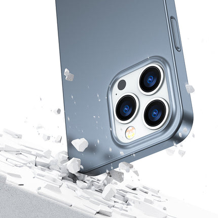 JOYROOM Case for iPhone 13 Pro case for back and front + tempered glass blue – image 15