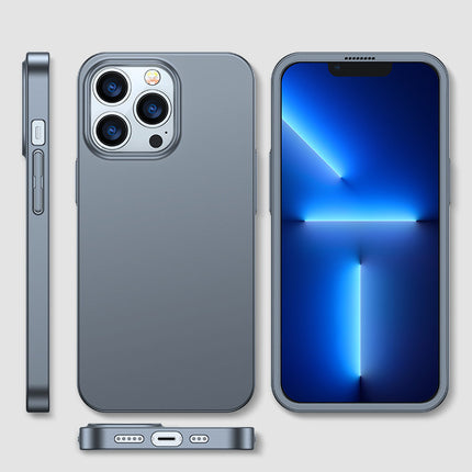 JOYROOM Case for iPhone 13 Pro case for back and front + tempered glass blue – image 17