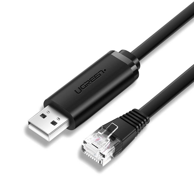 UGREEN Cable console cable USB adapter - RJ45 Ethernet screwdriver 1.5m black