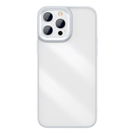 BASEUS Armor-resistant case for iPhone 13 Pro with gel grey frame