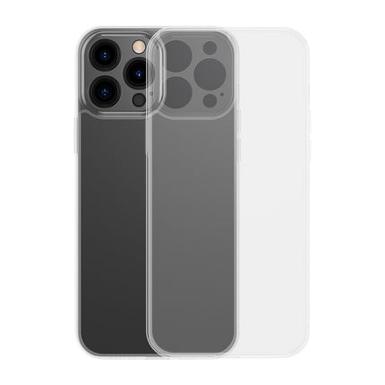 BASEUS Case cover for iPhone 13 Pro Max rigid housing with gel frame transparent