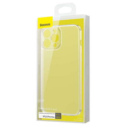 BASEUS Case cover for iPhone 13 Pro Max rigid housing with gel frame transparent – image 5