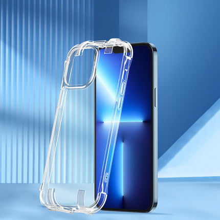 JOYROOM Case cover for iPhone 13 armored housing with hooks stand transparent – image 2