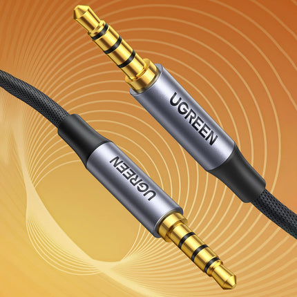 UGREEN Audio cable AUX mini jack 3.5mm male 3m black – image 4