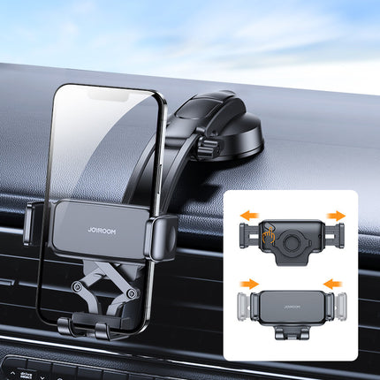 JOYROOM Car handle on smartphone phone on cockpit black – image 2