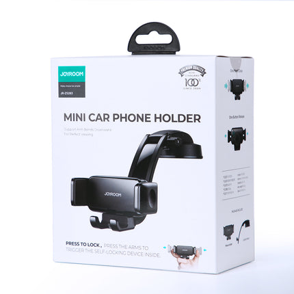 JOYROOM Car handle on smartphone phone on cockpit black – image 5