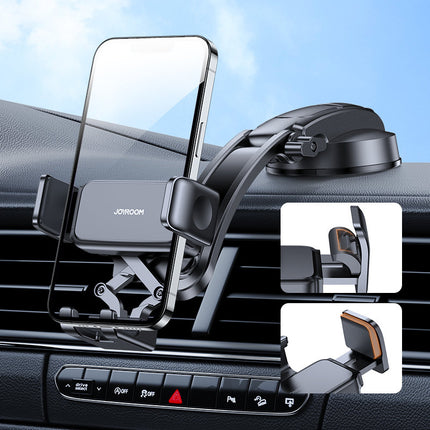 JOYROOM Car handle on smartphone phone on cockpit black – image 8