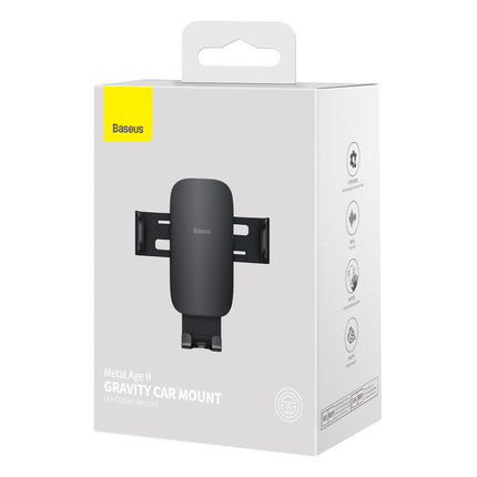 BASEUS Gravity grip for phone on Metal Age II black – image 4