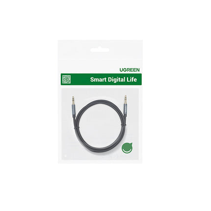UGREEN Angle side cable audio cable AUX 2x mini jack 3.5 mm 1m blue – image 5