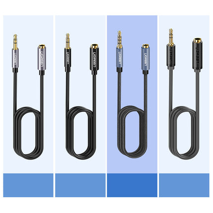 UGREEN Adapter extension adapter for mini headphones 3.5mm 0.5m blue – image 6