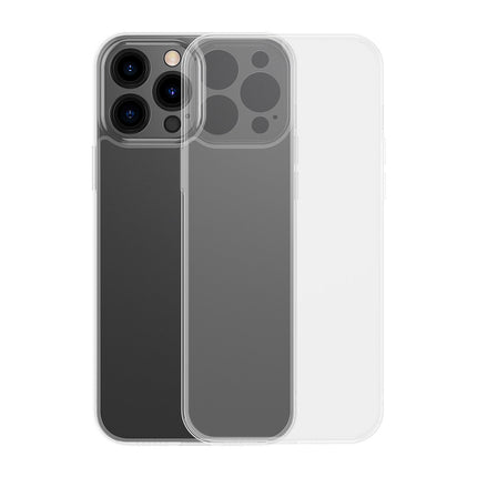 BASEUS Case cover for iPhone 13 Pro Max rigid housing with gel frame transparent
