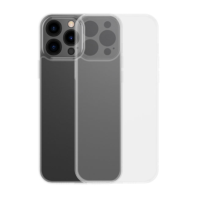 BASEUS Case cover for iPhone 13 Pro Max rigid housing with gel frame transparent