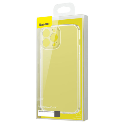 BASEUS Case cover for iPhone 13 Pro Max rigid housing with gel frame transparent – image 5