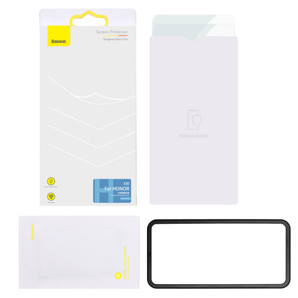BASEUS The glass is tempered with Xiaomi 12/12Pro HONOR X30 0.3mm transparent set 2pcs. – image 7