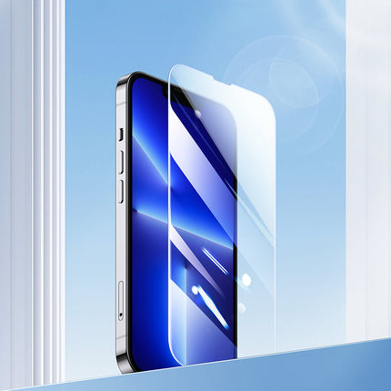 JOYROOM 9H tempered glass for iPhone 14 Plus for the whole Knight 2.5D FS TG Set 5pcs. – image 4