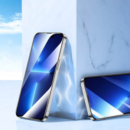 JOYROOM Hardened glass for iPhone 14 Plus for the whole screen with transparent frame Knight 2.5D TG – image 2