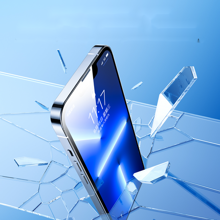 JOYROOM Hardened glass for iPhone 14 Plus with Knight transparent mounting kit – image 8
