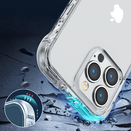 JOYROOM Case cover for iPhone 14 Plus armored housing with hooks stand transparent – image 3