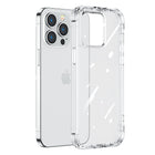 JOYROOM Case cover for iPhone 14 Pro Max armored case with hooks stand transparent