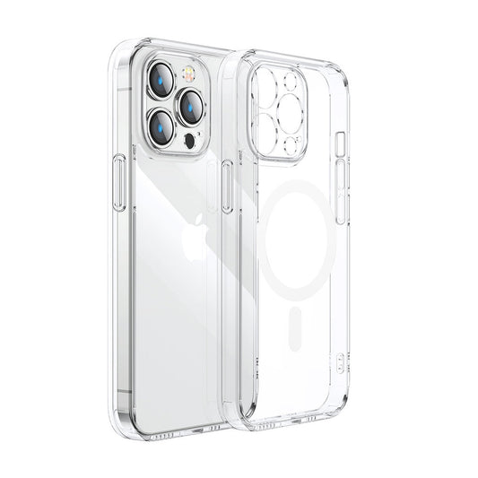 JOYROOM Magnetic iPhone 14 Plus case compatible with MagSafe transparent 14D