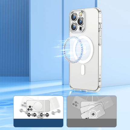 JOYROOM Magnetic iPhone 14 Plus case compatible with MagSafe transparent 14D – image 3