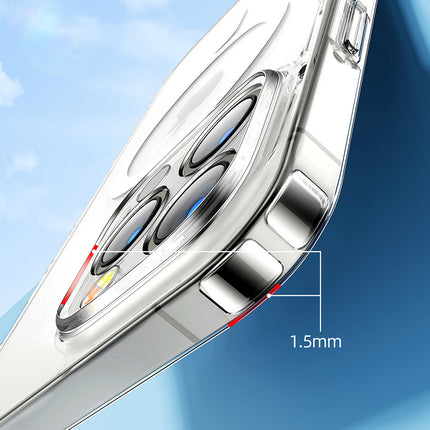 JOYROOM Magnetic iPhone 14 Plus case compatible with MagSafe transparent 14D – image 6