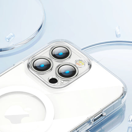 JOYROOM Magnetic iPhone 14 Plus case compatible with MagSafe transparent 14D – image 8