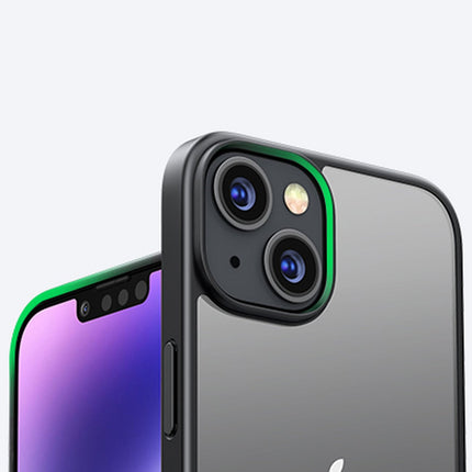 UGREEN Rigid case with gel frame and built-in stand for iPhone 14 black – image 11