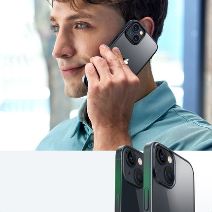 UGREEN Rigid case with gel frame and built-in stand for iPhone 14 black – image 3