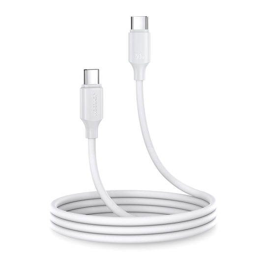 JOYROOM USB-C cable - USB-C 480Mb/s 60W 1m white