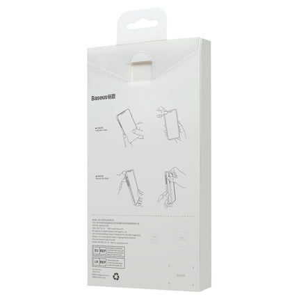 BASEUS Glass Case Glass Case for iPhone 13 Pro Max 6.7' 2021 + Cleaning set – image 3