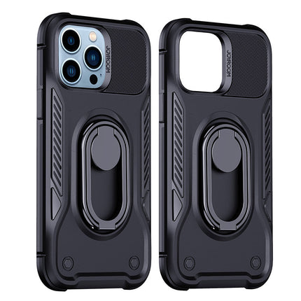 JOYROOM Case for iPhone 14 Pro armored cover with handle ring holder black – image 7