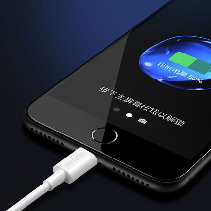 DUDAO Wire cable for iPhone USB - Lightning 3A 1m white – image 7