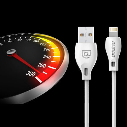 DUDAO USB cable - micro USB 2.4A 2m white – image 8