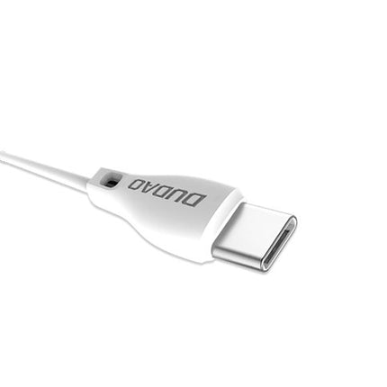DUDAO USB cable - USB-C 2.1A 1m white – image 4