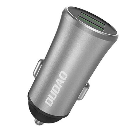 DUDAO Smart car charger R6S 2x USB 3.4A silver