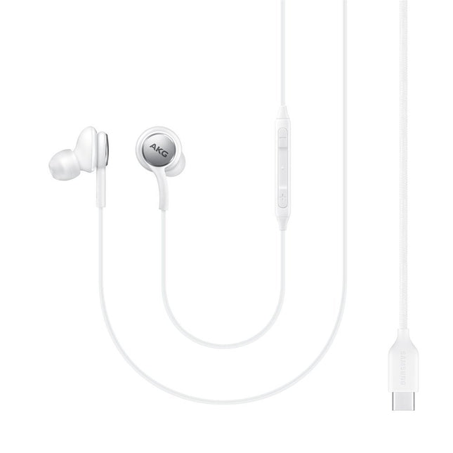 SAMSUNG Wired AKG earphones USB-C connector white