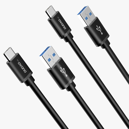 DUDAO USB cable - USB Type C Super Fast Charge 1 m black – image 3