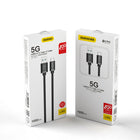 DUDAO USB cable - USB Type C Super Fast Charge 1 m black
