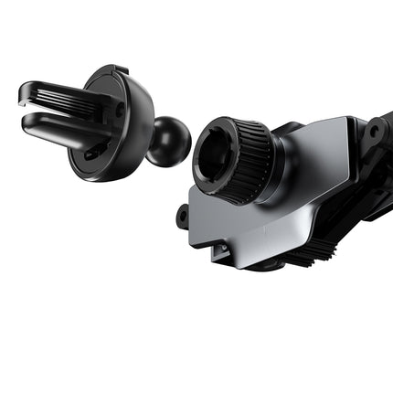 DUDAO Car gravity holder for smartphone, black – image 7