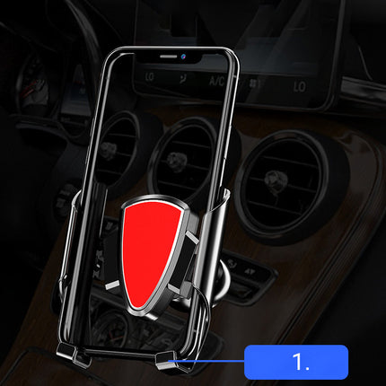 HURTEL Universal gravity car phone holder, dark gray – image 11