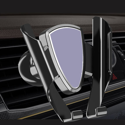HURTEL Universal gravity car phone holder, dark gray – image 2