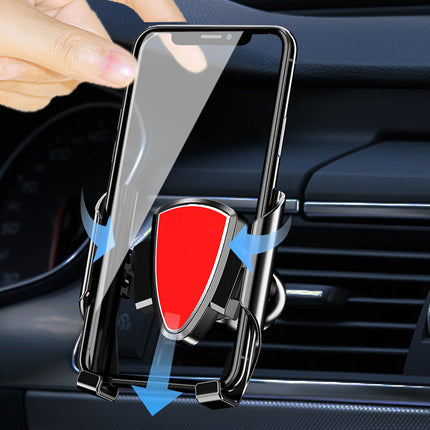 HURTEL Universal gravity car phone holder, dark gray – image 5