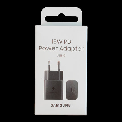 SAMSUNG USB-C 15W PD AFC wall charger, black – image 4