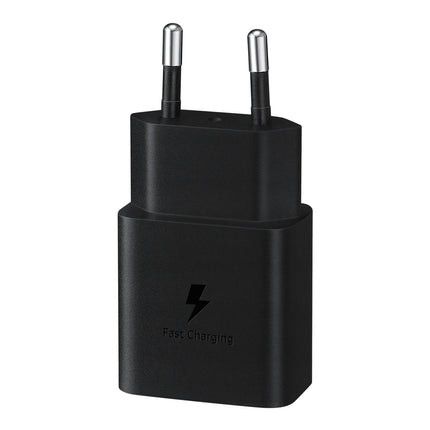 SAMSUNG USB-C 15W PD AFC wall charger + black USB-C cable – image 3
