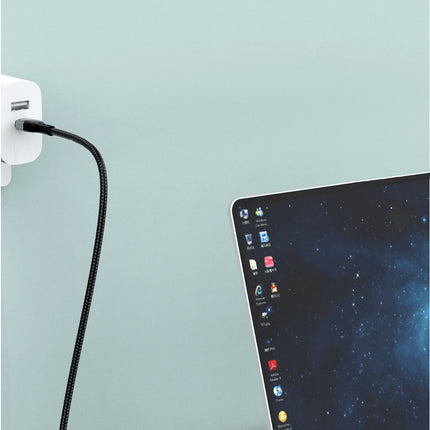 DUDAO iPhone fast charging cable USB-C - Lightning PD 20W 1m black – image 6