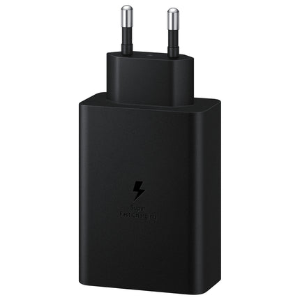 SAMSUNG Mains charger 2x USB-C and 1x USB PPS PD 65W QC 3.0 AFC FCP black – image 2