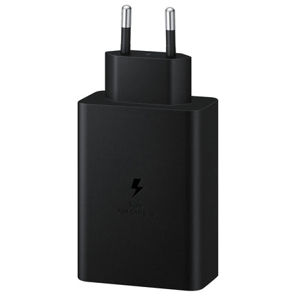SAMSUNG Mains charger 2x USB-C and 1x USB PPS PD 65W QC 3.0 AFC FCP black – image 3