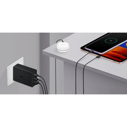 SAMSUNG Mains charger 2x USB-C and 1x USB PPS PD 65W QC 3.0 AFC FCP black – image 6
