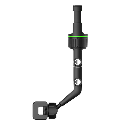 HURTEL Black and green phone holder for smartphone attached to the rearview mirror – image 10